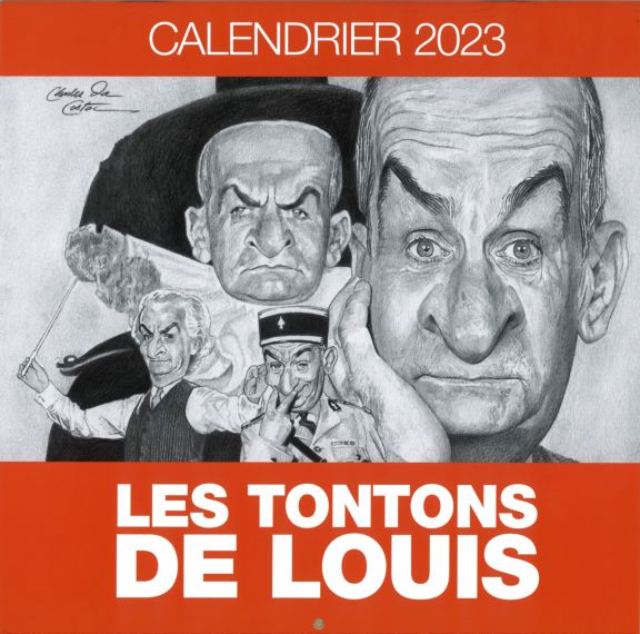 Les Tontons de Louis - Calendrier 2023 par Charles Da Costa