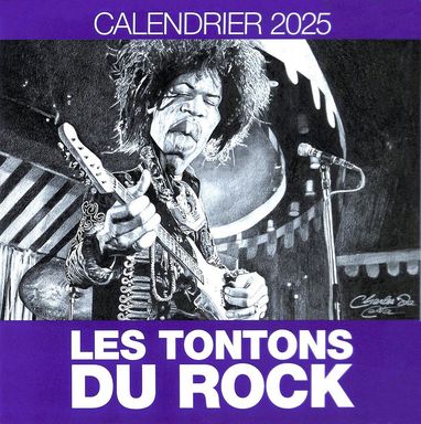 Les Tontons du rock - Calendrier 2025 par Charles Da Costa