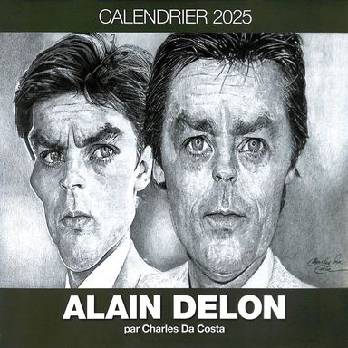 Alain Delon - Calendrier 2025 par Charles Da Costa