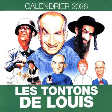 Les Tontons de Louis - Calendrier 2026 par Charles Da Costa