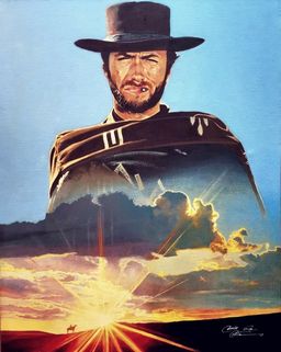 Clint Eastwood par Charles Da Costa