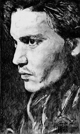 Johnny Depp par Charles Da Costa