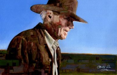 Clint Eastwood par Charles Da Costa