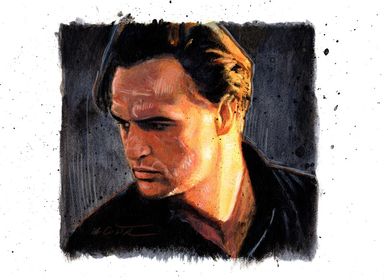 Marlon Brando par Charles Da Costa